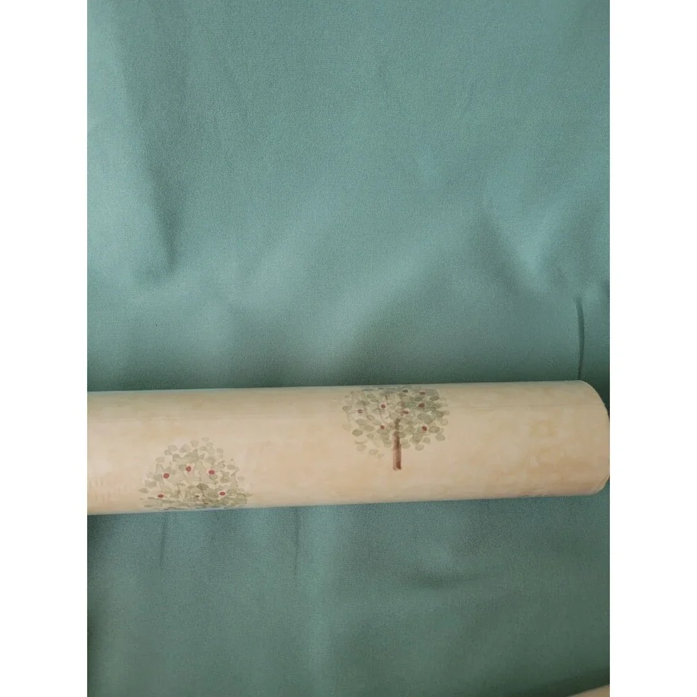 Vintage Raymond Waites Apple Tree Wallpaper 2 Rolls Sealed Farmhouse 5801013